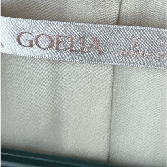 NWT GOELIA Off White Tailored Wool Dress Size 8 - Picture 4 of 15